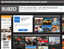 Tablet Screenshot of bubzo.com